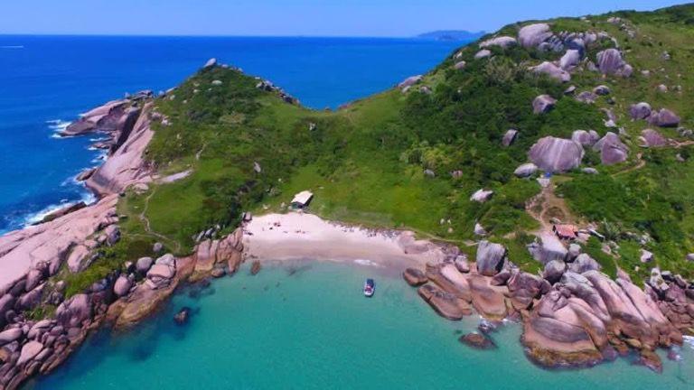 Casa no sul da ilha com piscina Florianopolis Exterior foto