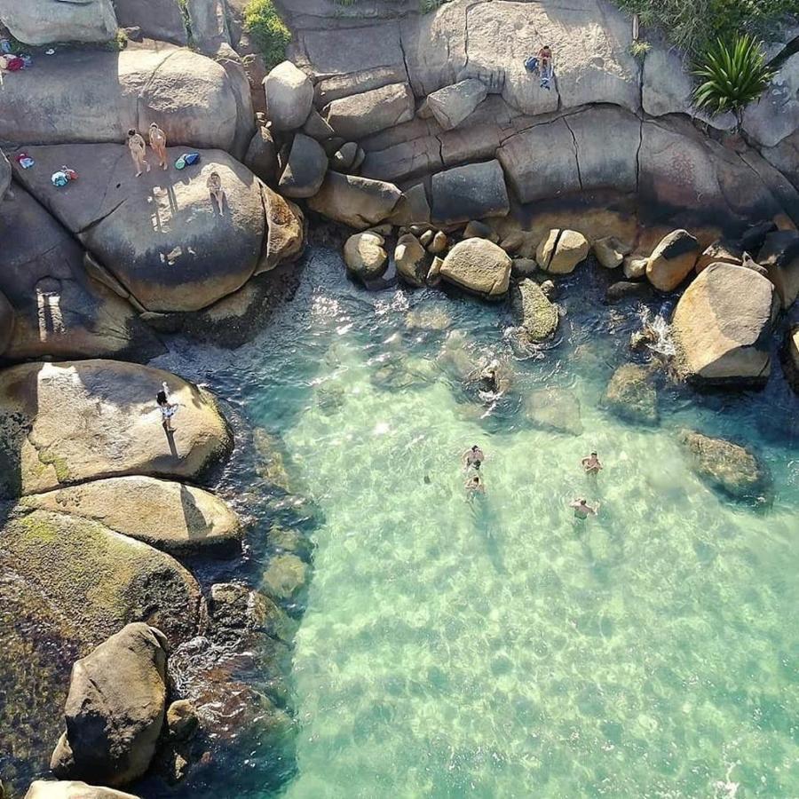 Casa no sul da ilha com piscina Florianopolis Exterior foto