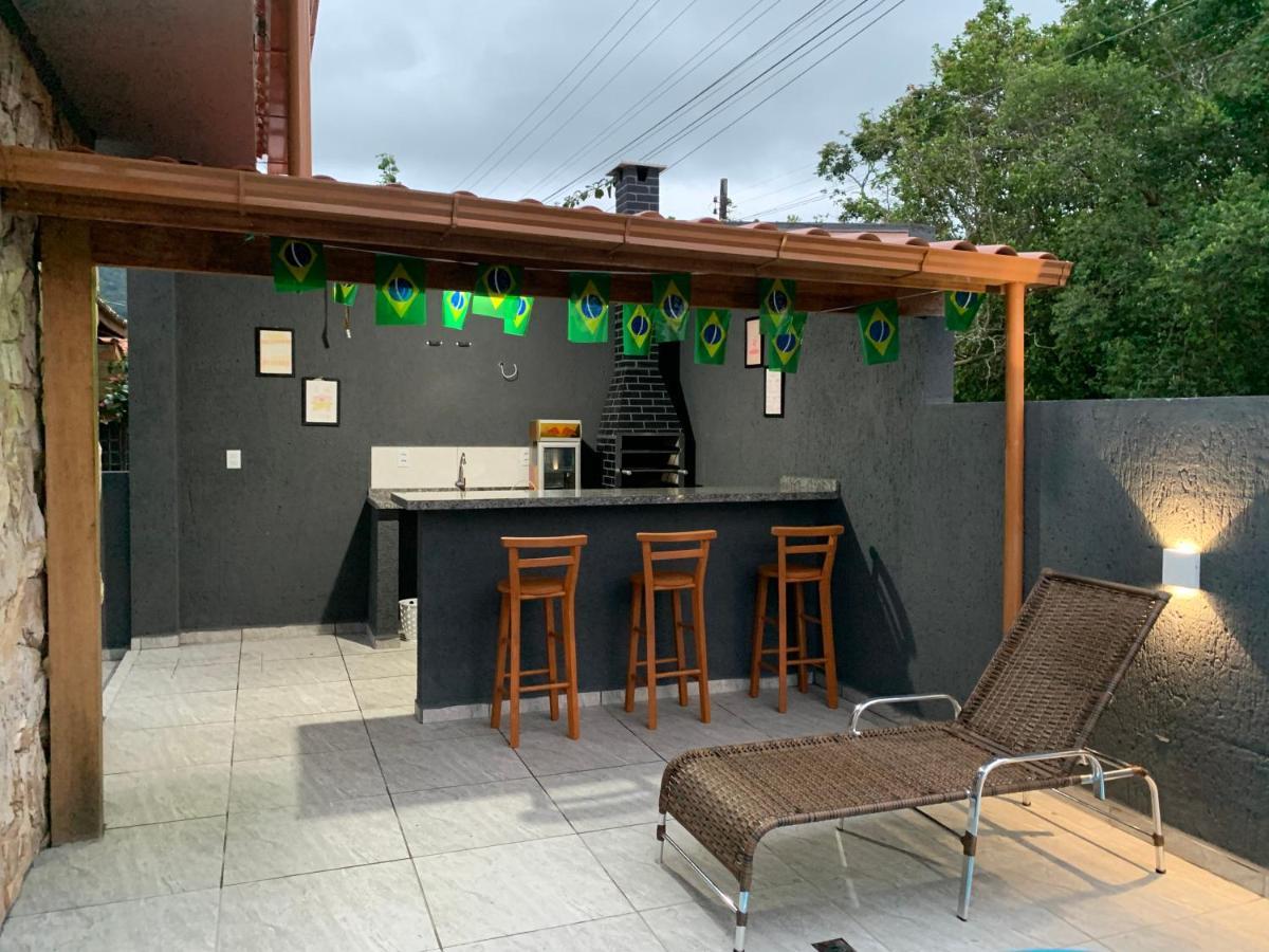 Casa no sul da ilha com piscina Florianopolis Exterior foto